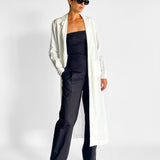Full Length Blazer Style Long Coat