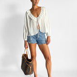 Ruffle Blouse