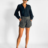 High Waist Denim Shorts