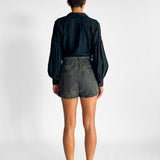 High Waist Denim Shorts