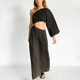 Asymmetric Wave Dress