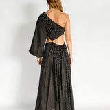 Asymmetric Wave Dress