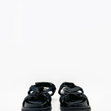 Touch-Strap Platform Sandals