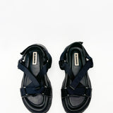 Touch-Strap Platform Sandals