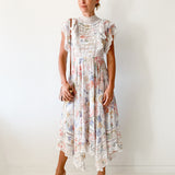 Bowie Frill Midi Dress