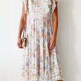 Bowie Frill Midi Dress