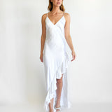 Ruffles Drape Dress