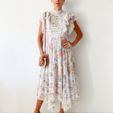 Bowie Frill Midi Dress