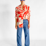 High RIse Straight Leg Jean