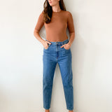 High Neck Top 3/4 Sleeve