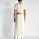 Rolled Up Tee Dress
