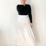 Cumberbund Ruched Skirt