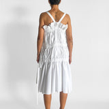 Crinkle Midi Dress