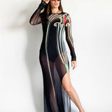 Cobra Lily Long Sleeve Maxi Dress