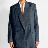 Daan Wool Check Blazer