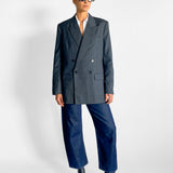 Daan Wool Check Blazer