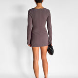 Garbadine Mini Dress