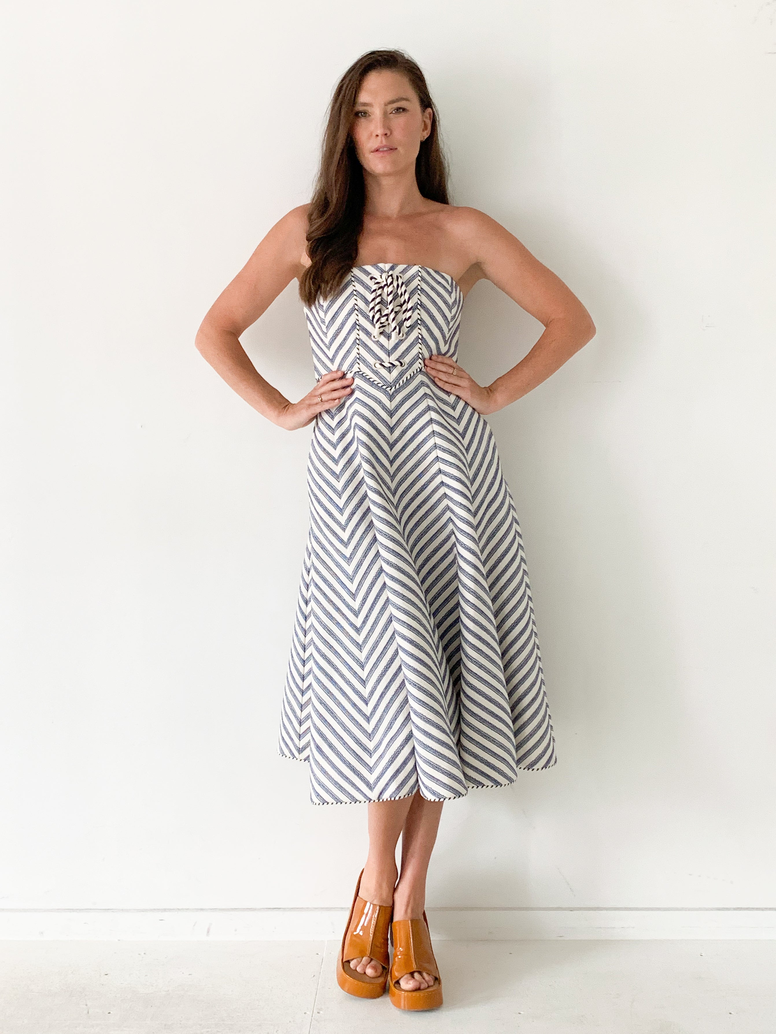 High Tide Laced Midi Dress – The Harmonic