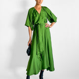 Easel Wrap Dress