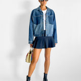 Magdalena Pleated Mini Skirt