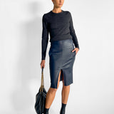 Leather Skirt