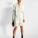 Silk Tie Dress