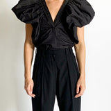 Papery Butterfly Sleeve Top