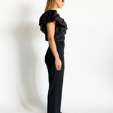 Papery Butterfly Sleeve Top