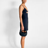 Linen Bra Mini Dress