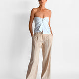 Strapless Twist Top