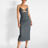 Pinstripe Bra Dress