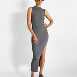 Cut Away Knit Dress