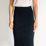 Ribbed Midi Skirt
