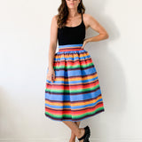 Multicolour Stripe Skirt