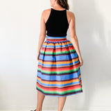 Multicolour Stripe Skirt