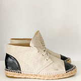 Interlocking CC Logo Lace-Up Boots
