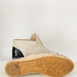 Interlocking CC Logo Lace-Up Boots