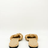 Raffia Stretch Sandal