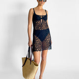 French Lace Mini Dress