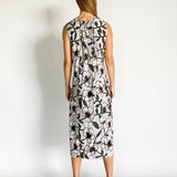 Silk Midi Dress