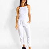 Linen Waffle Pants