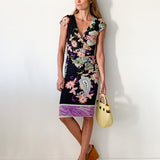 Floral Paisley Midi Dress