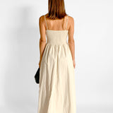 Milano Stone Cotton Midi Dress