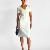 Short Sleeve Midi Dress