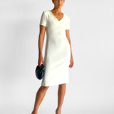Short Sleeve Midi Dress