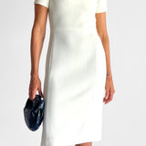 Short Sleeve Midi Dress