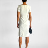 Short Sleeve Midi Dress