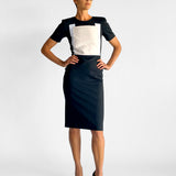 Short Sleeve Midi Dress