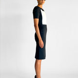 Short Sleeve Midi Dress