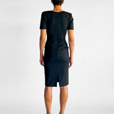 Short Sleeve Midi Dress